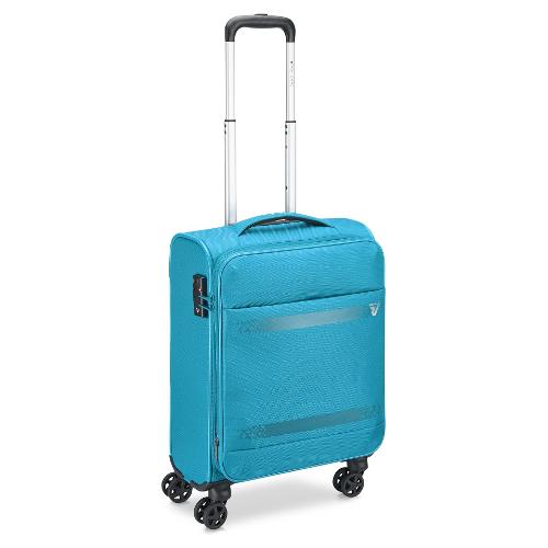 Roncato Trolley cabina morbido 4 ruote (40x20x55 cm) JAZZ 4.0 turchese 41464368