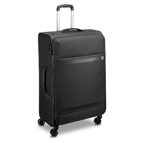 Trolley morbido espandibile 4 ruote JAZZ taglia L nero 45 x 30 - 34 x 78 cm  41464101