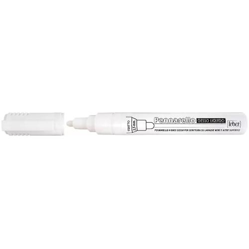 Lebez Pennarello lavagnetta Gesso liquido bianco 1 pz 81480