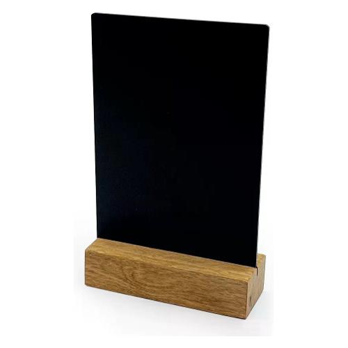 Lebez Lavagnetta per gesso solido e liquido A6 con base legno (10x15 cm) 81002