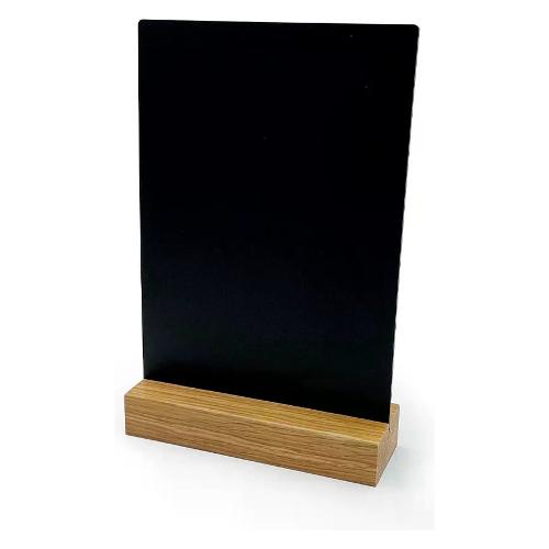 Lebez Lavagnetta per gesso solido e liquido A5 con base legno (15x21 cm) 81003