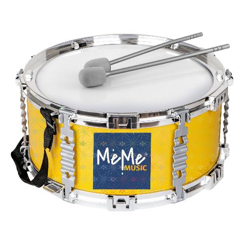 MeMe Music Tamburo giocattolo Alan Marching Drum con bacchette (30,5x13,5cm) 41145