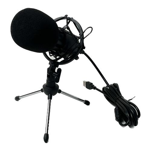 MeMe Music Microfono USB TECH Harry Professional Black 60258