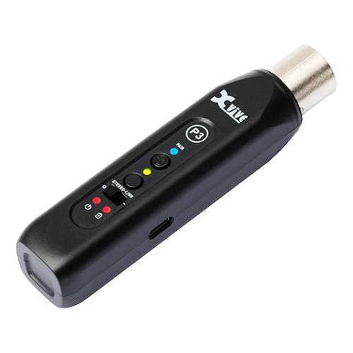 Xvive Adattatore audio P3 Bluetooth Audio Receiver Black