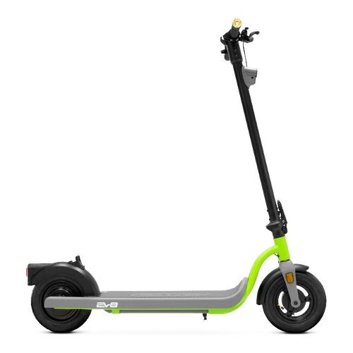 Argento Monopattino elettrico Safe Ride ruote 10" motore 36V 350W EVO Verde AR MO 220004