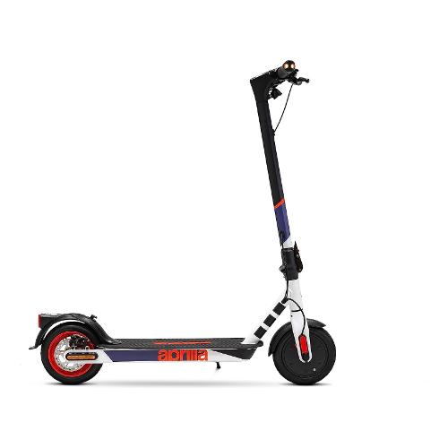 Aprilia Monopattino elettrico E Srz ruote 8,5" motore 36V 300W SAFE RIDE Nero e Bianco AP MO 220009