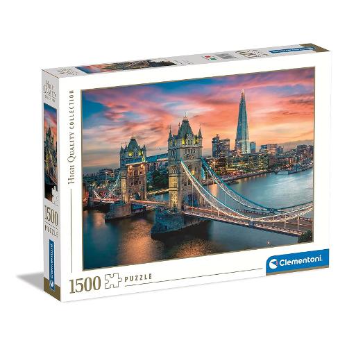 Clementoni Puzzle 1500 pz London Twilight 10a+ (84,3x59,2cm) HIGH QUALITY COLLECTION 31694