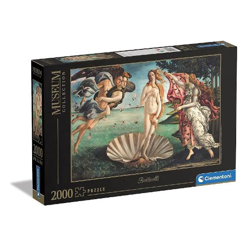 Clementoni Puzzle 2000 pz Botticelli Birth of Venus 10a+ (97,5x66,8cm) MUSEUM COLLECTION 32572