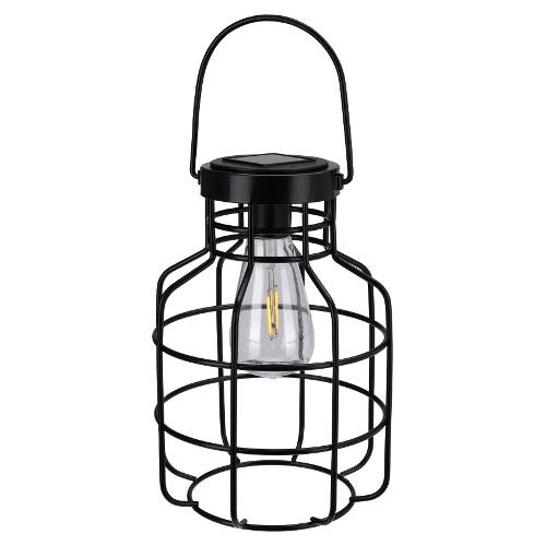 Koopman Lampada tavolo solare Nero 51200900