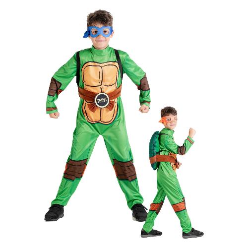 Ciao Costume carnevale NINJA TURTLES Donatello con zaino guscio taglia 5-7 anni 11810