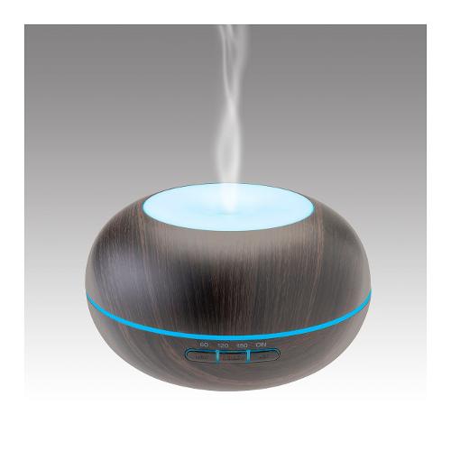 Bimar Diffusore aromi (300ml) con luci cromatiche e timer Legno scuro DA25