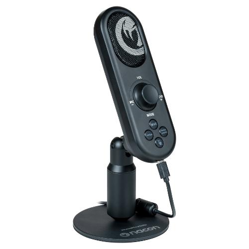 Nacon Microfono USB PC GAME Streaming Black PCSTREAMINGMIC