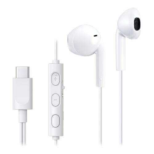 Jvc Auricolari microfono filo USB C White HA FR17UC W U
