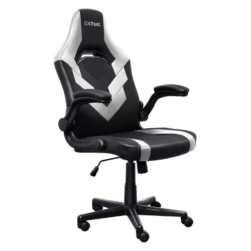 Trust Sedia gaming GXT 703W Riye White e Black 25130