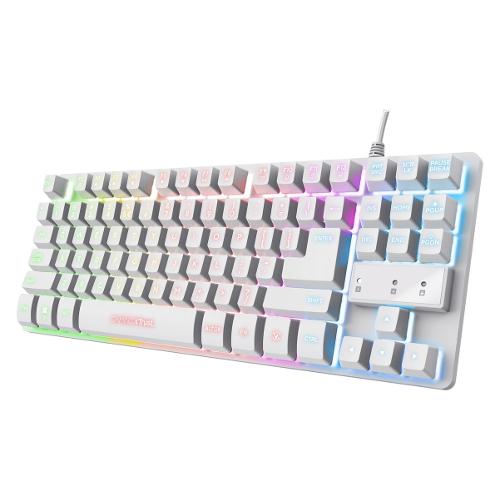 Trust Tastiera computer GXT 833W Thado TKL Wired White 24738