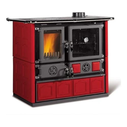 Nordica Cucina legna 8,8kW ROSA 5.0 VST Bordeaux classe A+ 7015215 (103x65x85,1cm)