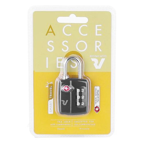 Roncato Lucchetto bagaglio SMART TRAVEL TSA con combinazione Nero 41909101