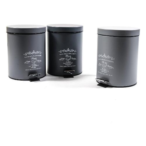 Mercury Pattumiera bagno (3L) con pedale SAVON Assortito 01548