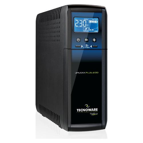 Tecnoware Gruppo di continuità 2100VA EXA PLUS Black FGCEXAPL2102IEC