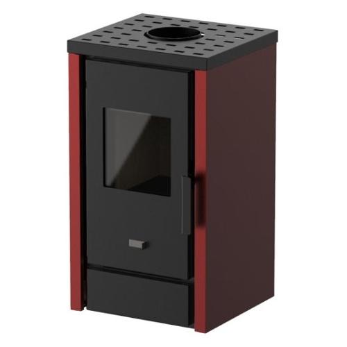 Punto Fuoco Stufa legna 7kW FILIPA Rosso 5 stelle 9016048000