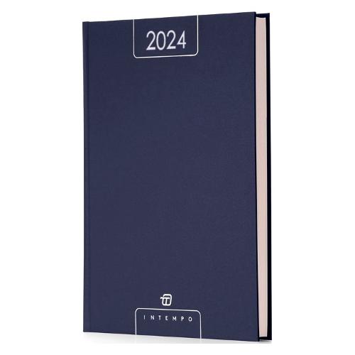 Intempo Agenda giornaliera 2024 12m Gen-Dic ALFA Verde (15x21 cm) 7141AF
