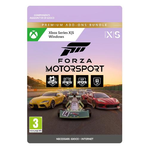 Microsoft Ricarica videogioco XBOX SERIES Forza Motorsport Premium Add Ons Bundle 7CN 00114
