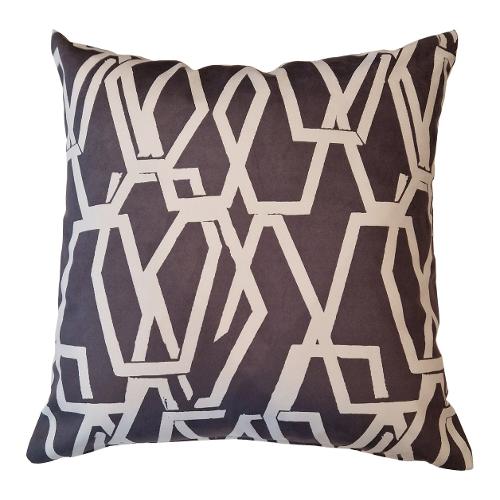 Olibò Cuscino arredo INTRIGO Nero (50x12x50cm) 400310 INTR08