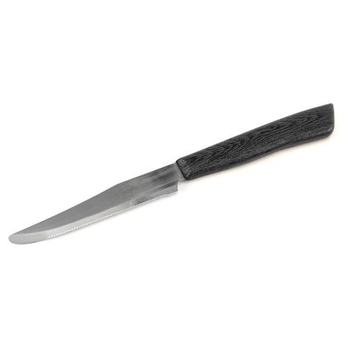 Coltellerie Inox Bonomi Set coltelli 6 pz Legno nero 60006N