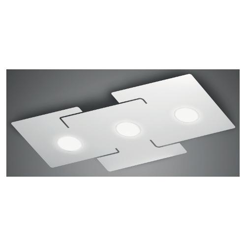 Silux Plafoniera POLARE PL3 Bianco (63,8x34,5cm) 1970 341 3 luci - GX53
