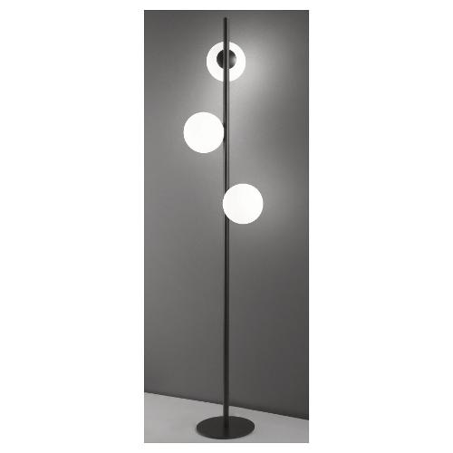 Silux Lampada da terra FLORIDA 3L Nero 1970 436 (170cm) 3 luci - E14 - Max 120W
