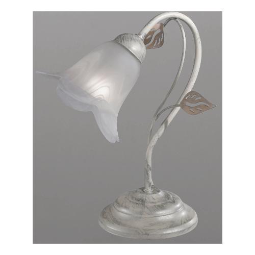Silux Lampada tavolo GRETA TL1 Argento e Oro (15x35cm) 1970 273 1 luce - E14 - Max 40W