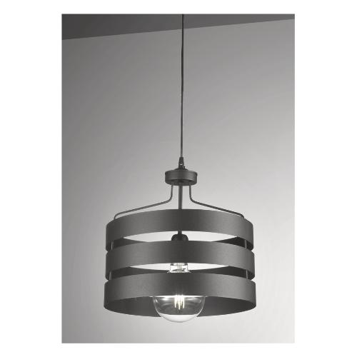 Silux Sospensione LONDON 35 Nero (35x35cm) 1970 440 1 luce - E27 - Max 60W