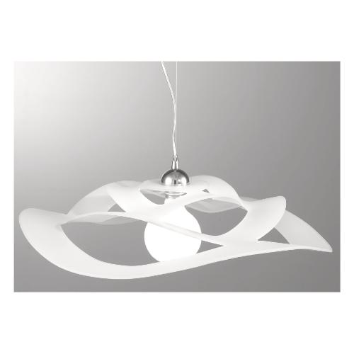 Silux Sospensione SATURNO S60 Bianco (60cm) 1970 364 1 luce - E27 - Max 60W