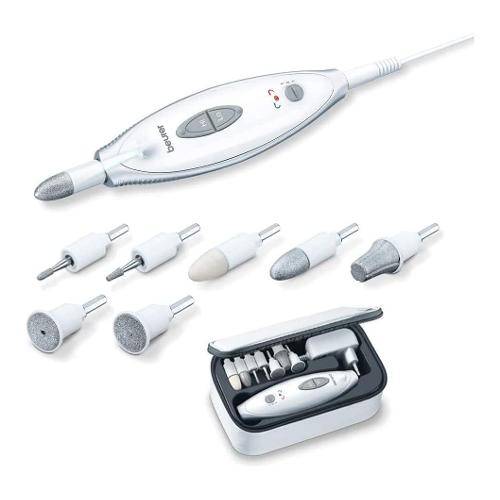 Beurer Levigatore manicure BEAUTY MP 41 Bianco e Silver 57211