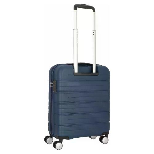 American Tourister Trolley cabina rigido 4 ruote tg. L (50,5x30,5x77cm) HIGH TURN matt dark navy 138262 7088