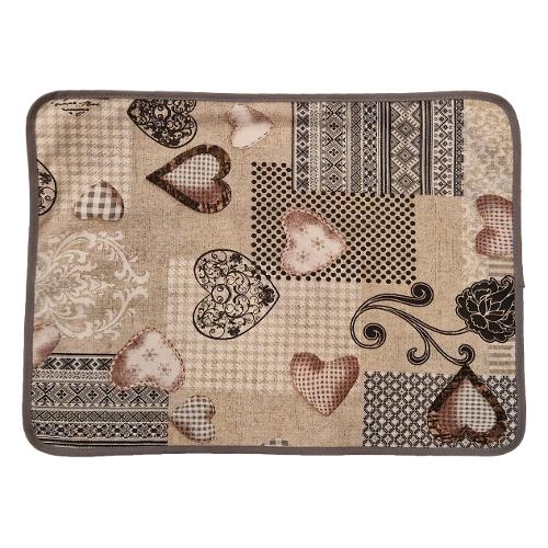 Olibò Tovaglietta MAX LOVE Grigio (45x33cm) 850050 MAXLGR