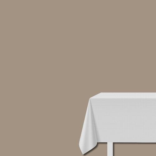 Tessitura di Arconate Tovaglia TINTA UNITA Tortora 2810 (300x140cm)
