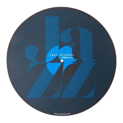Rock on wall Panno giradischi Jazz Black AR00322