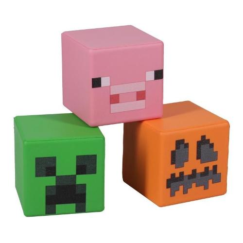 Paladone MINECRAFT Stress Block Assortito PP11442MCF