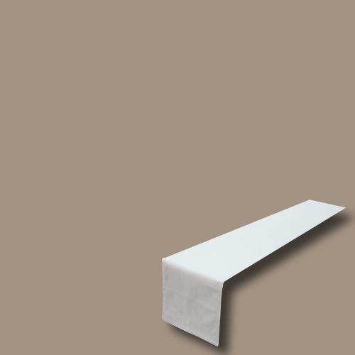 Tessitura di Arconate Tovaglia runner TINTA UNITA Tortora 2810 (140x65cm)