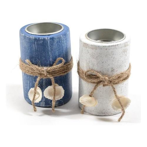 Mercury Porta candela (7x9cm) Tealight MARE Assortito 15989