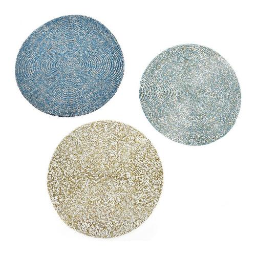 Mercury Sottopiatto Plastica (35cm) Perlinato MARE Assortito 08261