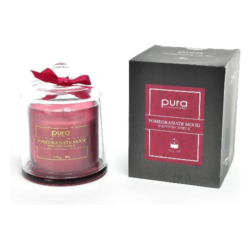 Mercury Candela profumata Pomegranate Mood (10,5x14cm) Campana vetro PURA 02634