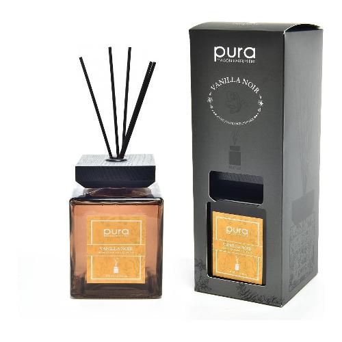 Profumatore con stick diffusori PURA 1000 ml essenza vanilla noir 02429