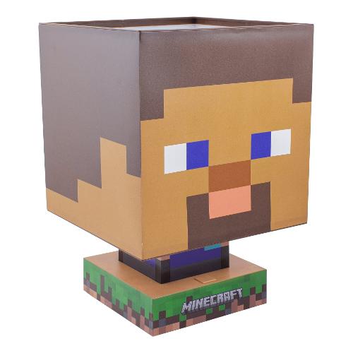 Paladone MINECRAFT Head Steve Lampada PP9119MCF