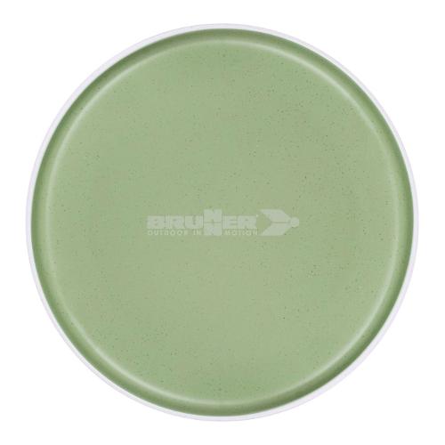 Brunner Piatto piano melamina (25cm) DOLOMIT Verde 0830025N C43