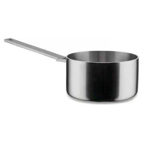 Alessi Casseruola Inox (16cm) 1 manico CONVIVIO Cromo spazzolato DC105 16