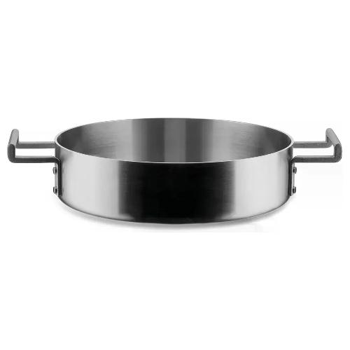 Alessi Casseruola Inox (28cm) semi fonda CONVIVIO Cromo spazzolato DC102 28