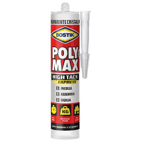 Uhu Bostik Colla montaggio Poly Max High Tack Express Trasparente tubo cartuccia 300 gr 6312797