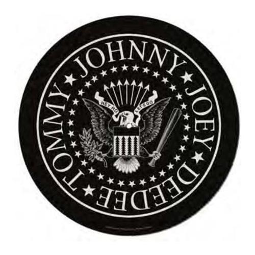 Pyramid International Panno giradischi RAMONES Slipmat Black